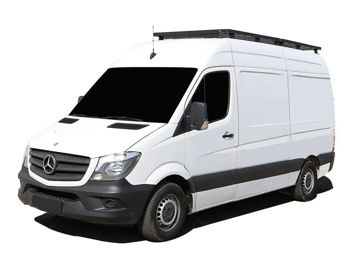 06c Mercedesbenz Sprinter 2gen/3gen 170in/L3/Lwb W/O OEM Tracks Slimline II Roof Rack Kit/Tall product image