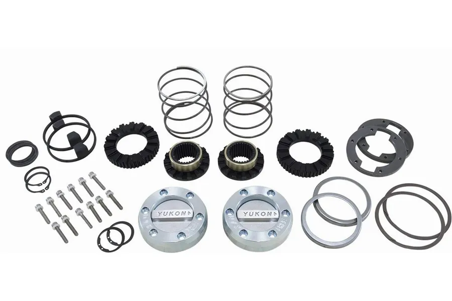 Hardcore Locking Hub Set Dana 30 & Dana 44 30- Spline D30 & D44 30 Spline Hardcore Locking Hub Set Yukon Gear product image