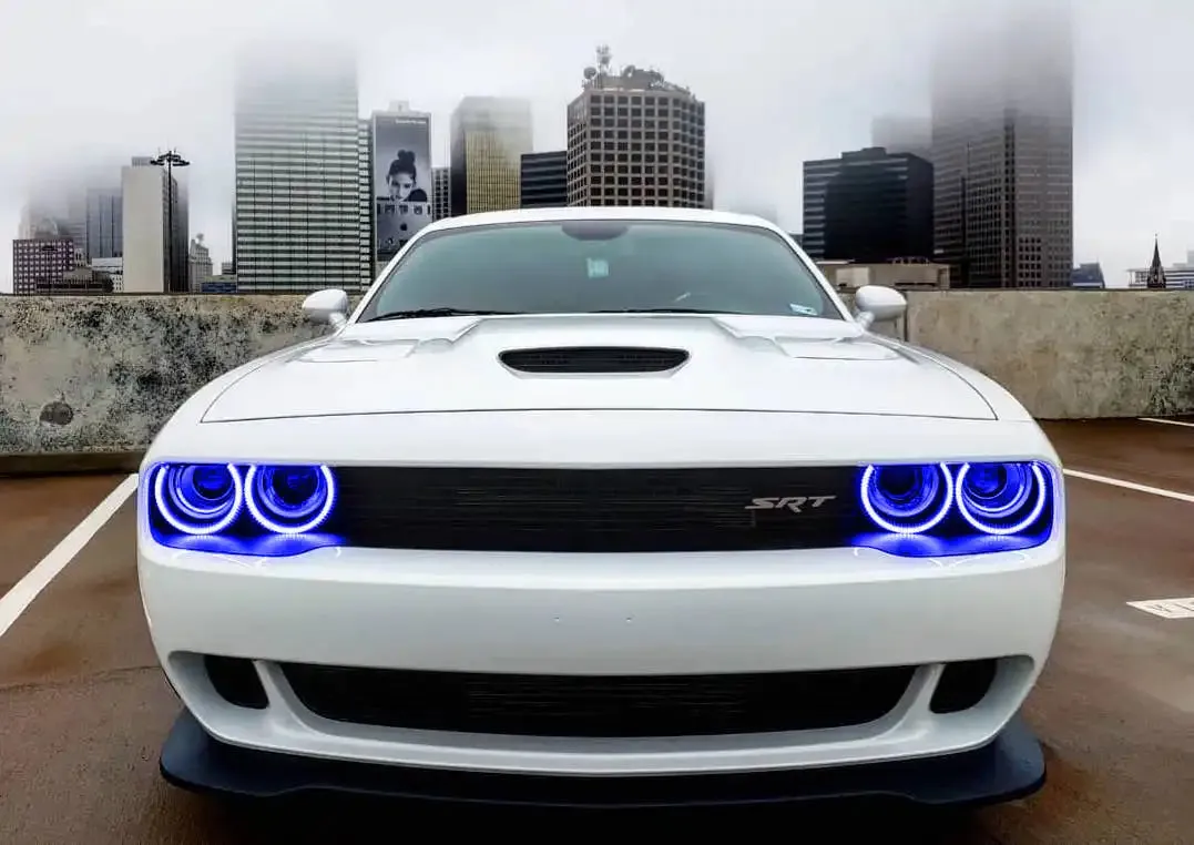 ORACLE Lighting 2015-2023 Dodge Challenger LED Surface Mount Headlight Halo Kit product image