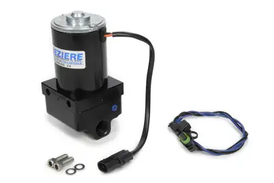 Meziere Electric Pump Remote, 20 GPM Inline, Single in-single out, NPT Ports
