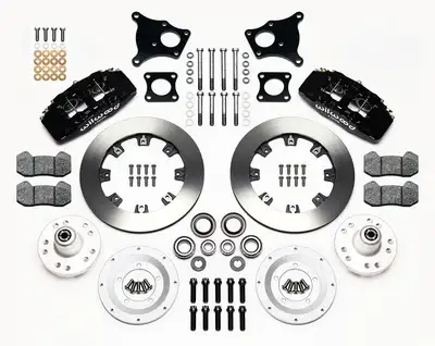 Wilwood Brakes 1969 - 1976 American Motors Forged Dynapro 6 Big Brake Front Brake Kit (Hub) - 140-13554
