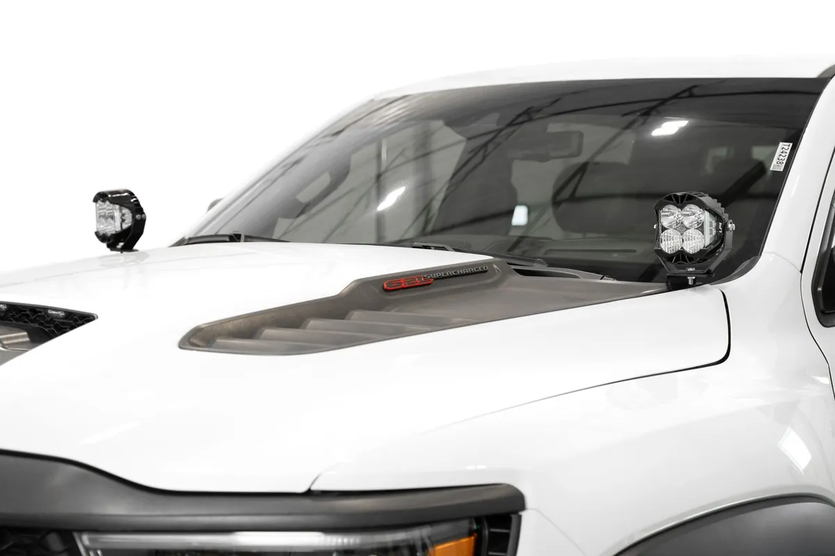 21c RAM 1500 Trx Ditch Light Brackets Black product image
