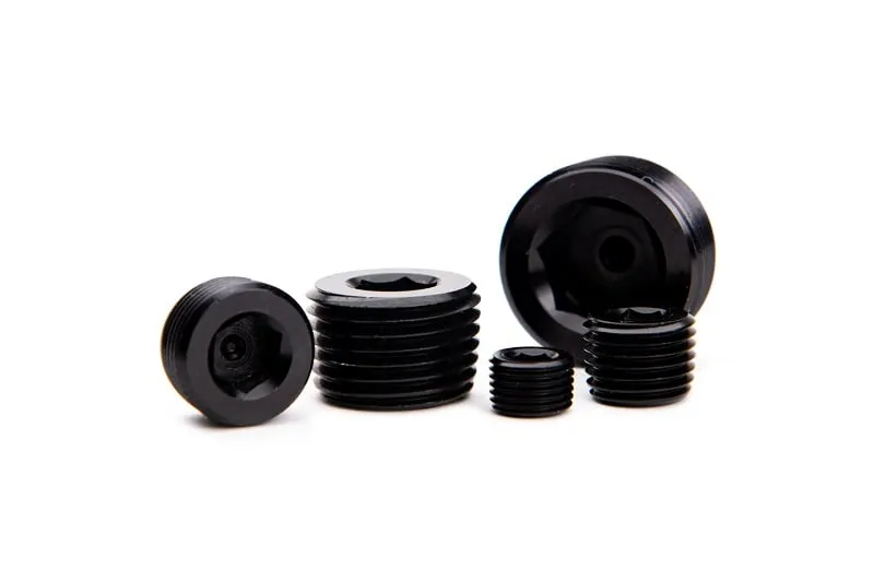 Fleece Performance Black Anodized NPT Hex Socket Plug product image