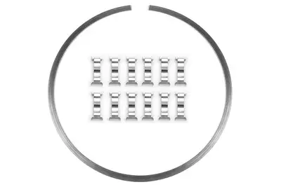 Wilwood Brakes Dynamic Lug Rotor Mounting &snap Ring Kit Stainless Steel