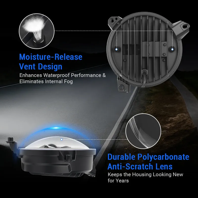 9'' Advanced Matrix High-Performance LED Headlight For Jeep Wrangler JL & Gladiator JT product image