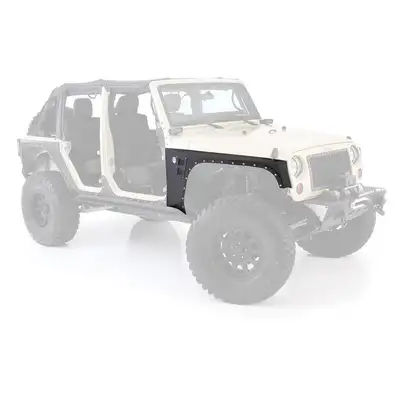 Smittybilt 0718 Wrangler Xrc Front Fenders Armor/Sold as Pair/Black Textured