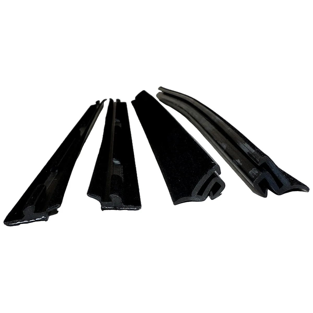 Door Glass Weatherstrip Kit; Front; Inner and Outer; product image