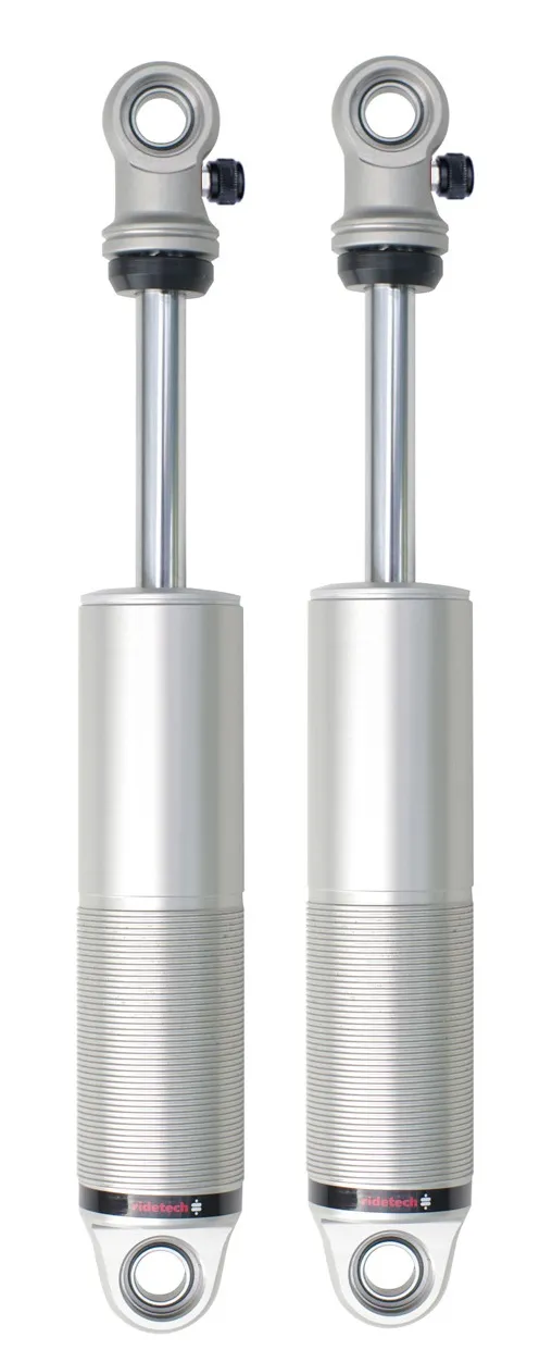 Rear HQ Shocks For Use W/ Ridetech Hd 4-Link Pair Of 6.3 Inch Stroke Rebound Adjustable 2.0 Threaded Body Shocks These Shocks Are 12.3 Inch X 18.6 Inch W/ A 15.5 -16.5 Inch Ride Height Ridetech product image