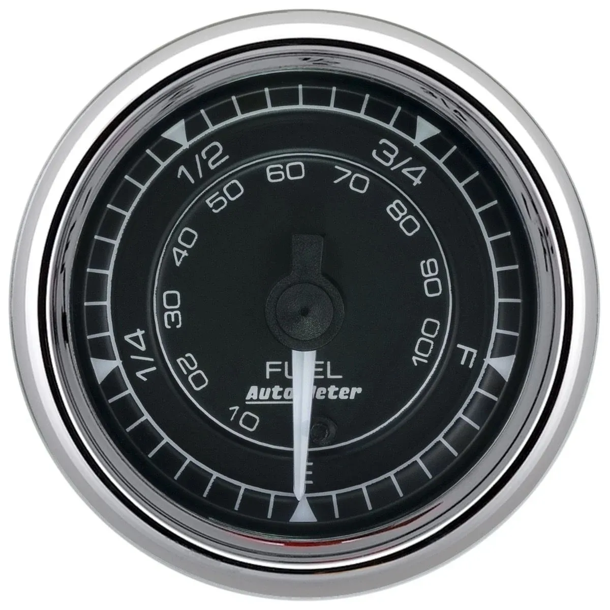 AutoMeter Gauge Fuel Level 2 1/16in 0280 Programmable Chrono Chrome