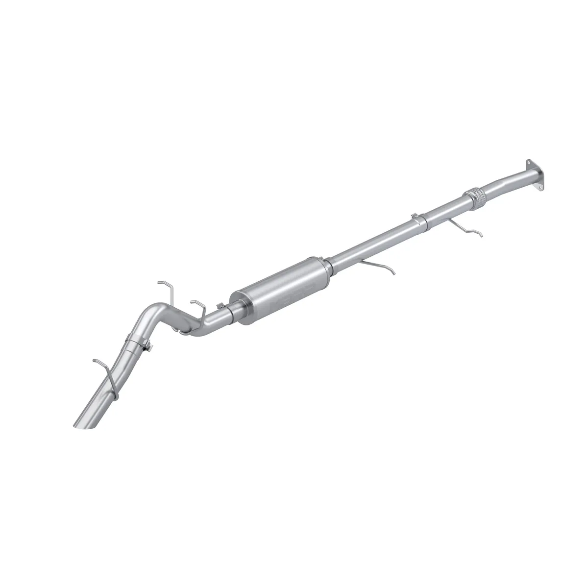 2023-Up Chevrolet/GMC Colorado/Canyon 2.7L Aluminized Steel 3 Inch Cat-Back Exhaust Single High Clearance Rear Exit Armor Lite MBRP product image