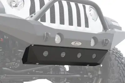 LoD Offroad JL/JT Destroyer Front Bumper Skid Plate (Black Powder Coated)