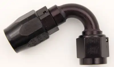 XRP #6 120 Deg Dbl Swivel Hose End Black