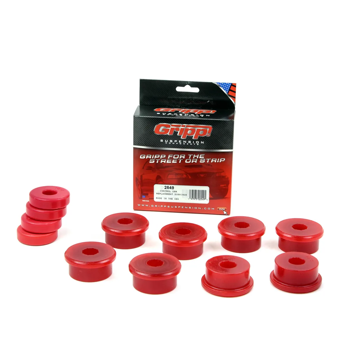 Bbk Performance Parts 2549 1979-2004 Bbk Rear Lower Control Arm Replacement Bushings Polyurethane product image