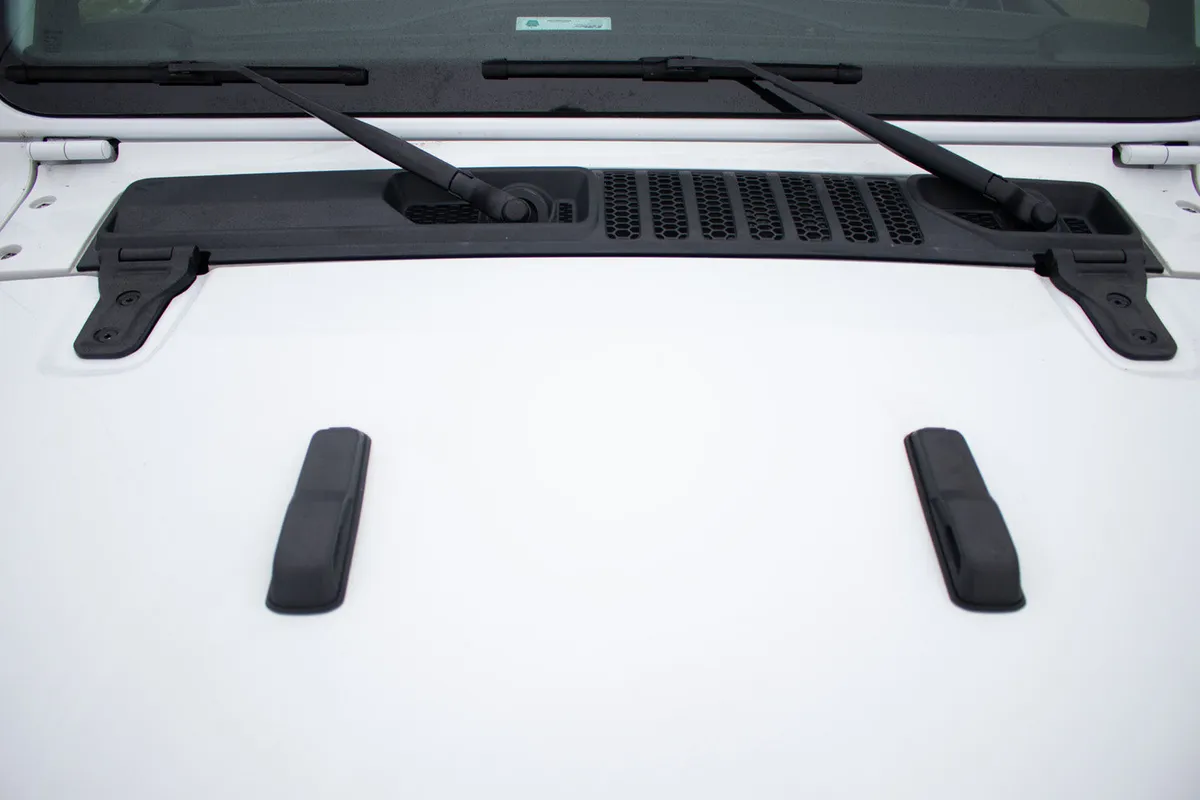 Kentrol Hood Hinge Set for 2018-2027 Jeep Wrangler JL & Gladiator JT 80737 product image