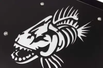 Fishbone Offroad Jeep JL Inner Fenders For 18-Current Wrangler JL Rear Pair Aluminum Black Powdercoat Fishbone Offroad