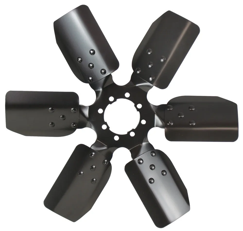 Derale 17 Standard Rotation Fan Clutch Fan, Black