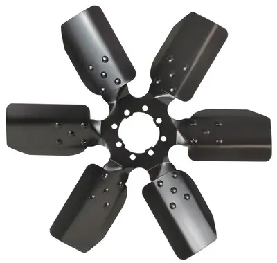 Derale 17 Standard Rotation Fan Clutch Fan, Black