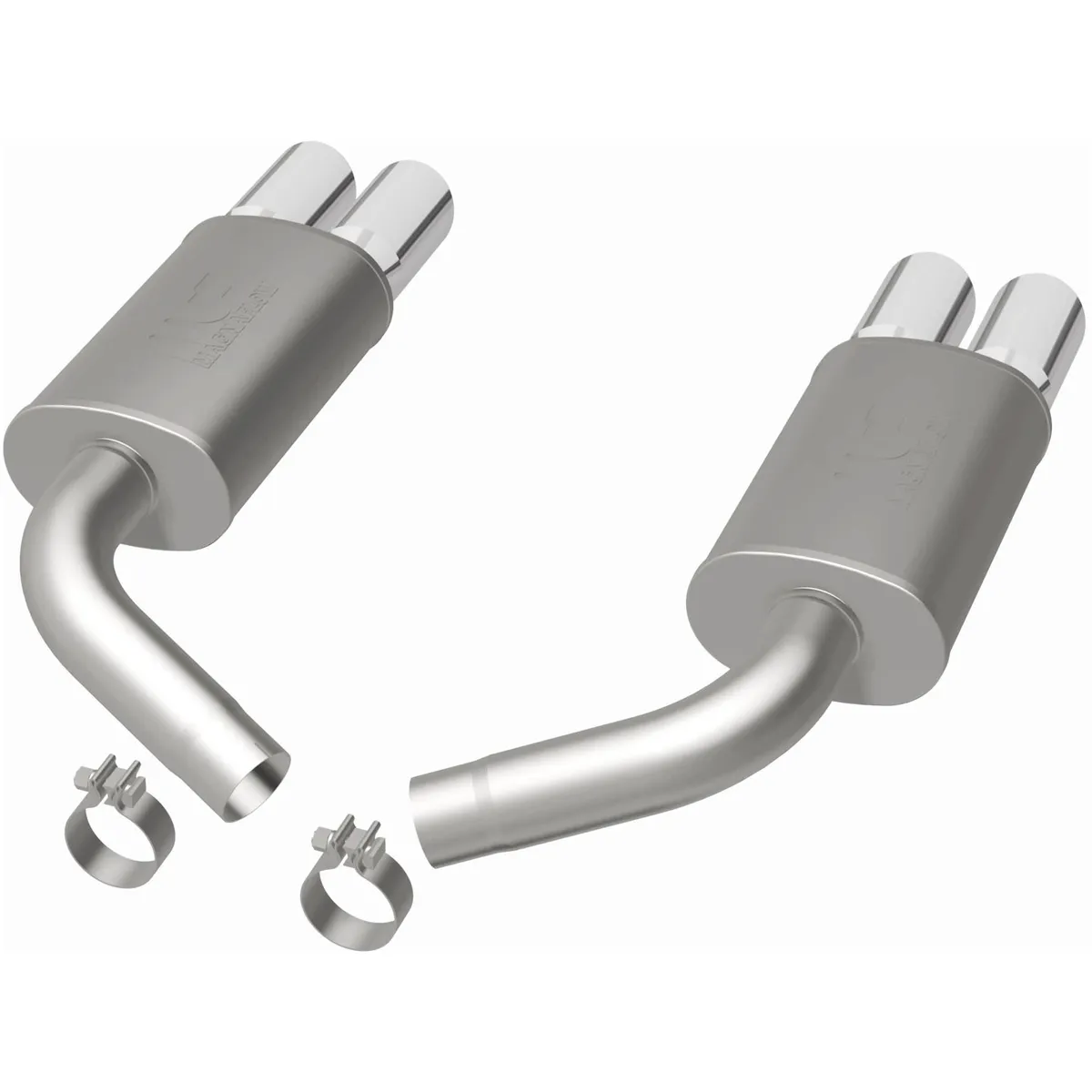MagnaFlow 1992-1996 Chevrolet Corvette Street Series Axle-Back Performance Exhaust System product image