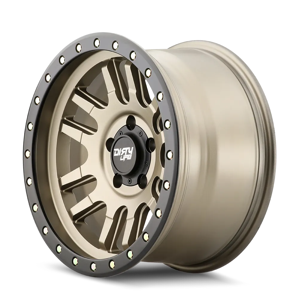Dirty Life Race Wheels Canyon Pro 9309 Satin Gold 17X9 6-139.7 0Mm 106Mm product image