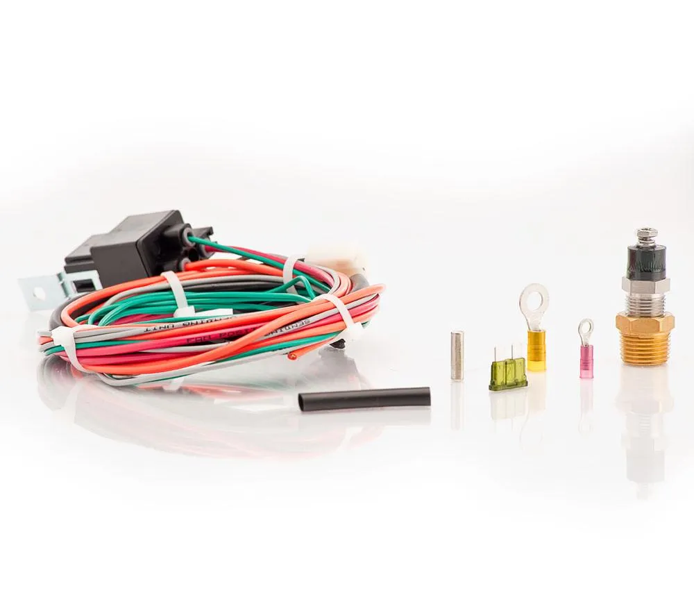 Electric Fan Wiring Harness Kit w/Sending Unit 195-175 Be Cool Radiator product image