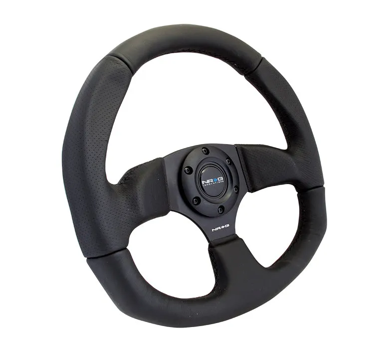 Steering Wheel 350mm 3in Dish Black Leather product image
