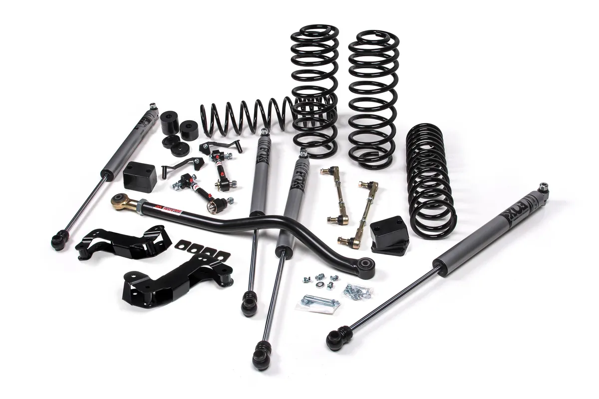 21-24 Jeep Wrangler JL 4xe 4 Door 2 Inch J-Kontrol Suspension Lift Kit Fox 2.0 Adv Series Shocks JSPEC product image