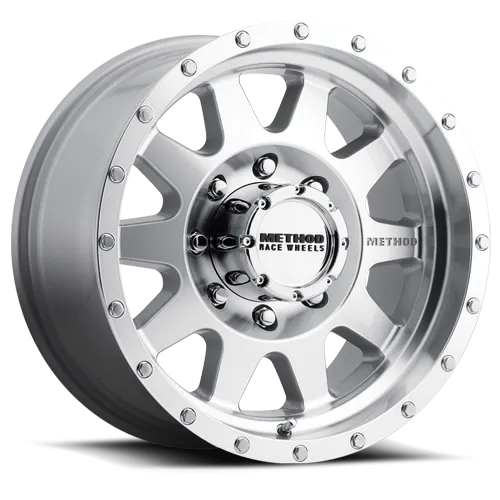 Method Race Wheels Aluminum Wheels 18x9 The Standard MR301 Bolt Pattern 8 On 165.1 Offset 18 Lip Size 2.68 Machined SL Clear Coat Method