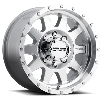 Method Race Wheels Aluminum Wheels 18x9 The Standard MR301 Bolt Pattern 8 On 165.1 Offset 18 Lip Size 2.68 Machined SL Clear Coat Method