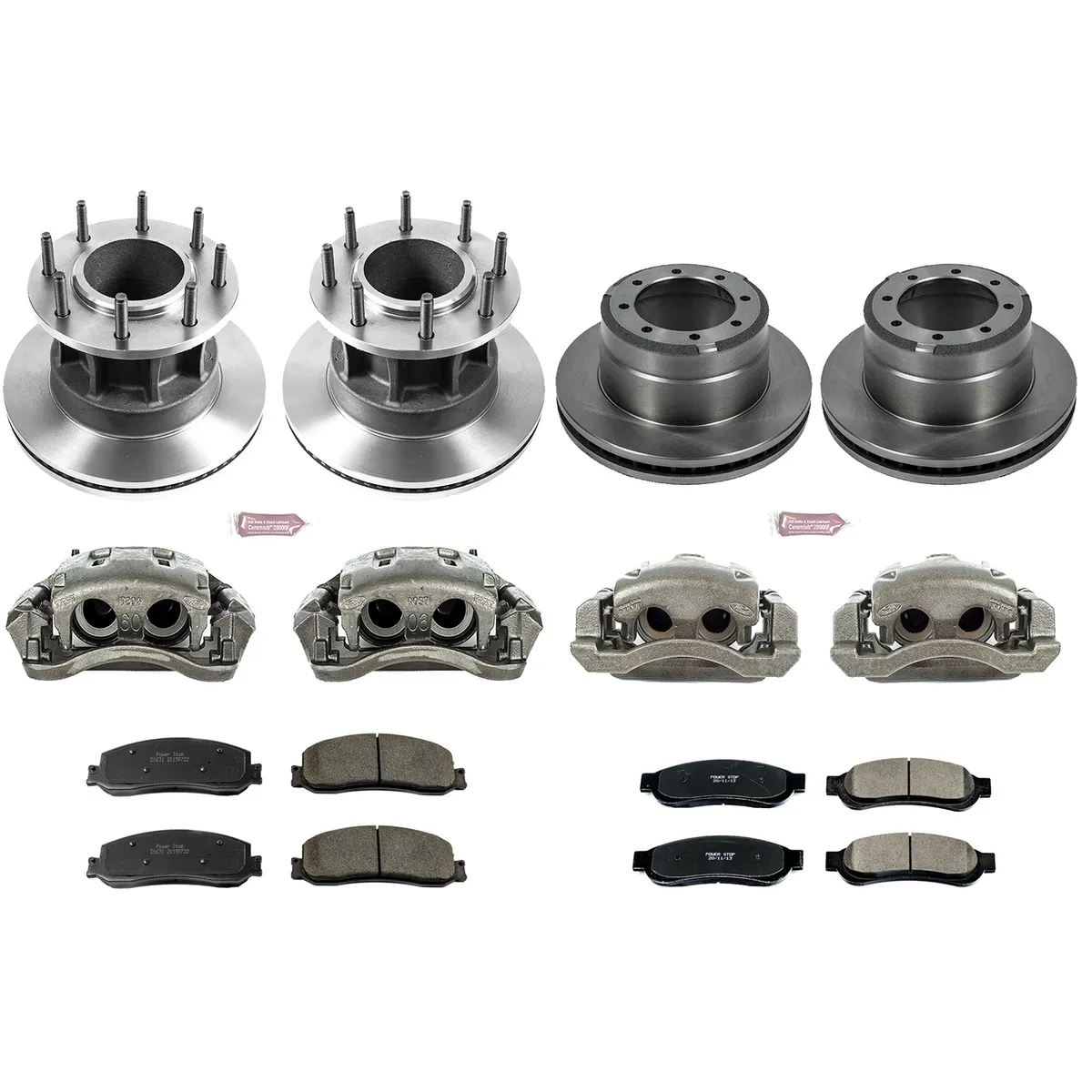 Z17 Direct Replacement Kit: Rotors; Ceramic Pads; Calipers product image