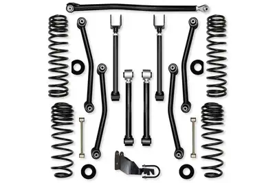 Rock Krawler 2.5in Ultimate Adve Sys 18c Wrangler JL 2door Front & Rear Lift
