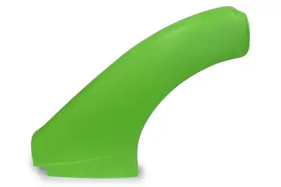 Dominator Race Body Dominator Late Model Top Flare Left Xtreme Green