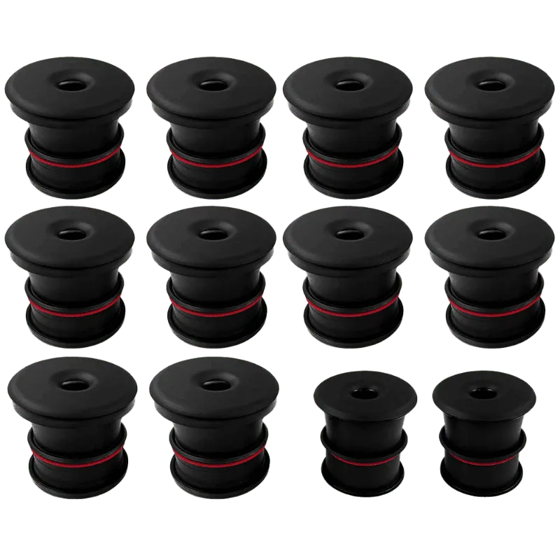 S&B Filters Silicone Body Mount Kit For 99-03 Ford Excursion 5.4L 6.8L 7.3L 12pc SB