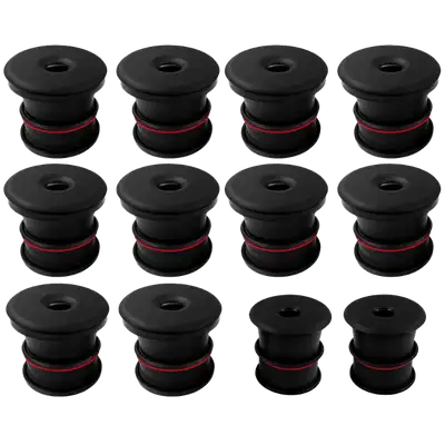 S&B Filters Silicone Body Mount Kit For 99-03 Ford Excursion 5.4L 6.8L 7.3L 12pc SB