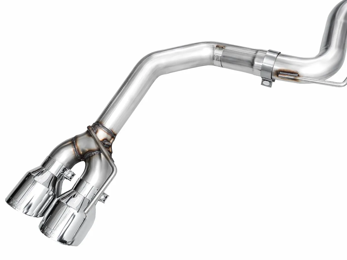 AWE SwitchPath™ Exhaust for S650 Ford Mustang GT Fastback - Quad Chrome Silver Tips product image