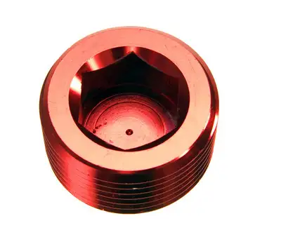 Redhorse Performance 12 (3/4) Npt Hex Head Pipe Plug Red