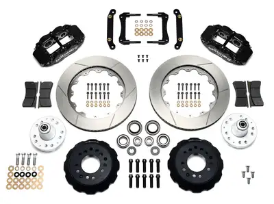 Wilwood Brakes 1970 - 1978 Buick, Cadillac, Chevrolet, GMC, Oldsmobile, Pontiac Forged Narrow Superlite 6R Big Brake Front Brake Kit (Hub) - 140-10486