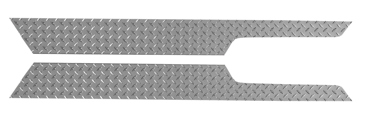 Warrior Products Jeep Wrangler TJ Sideplates w/ 1" Lip
