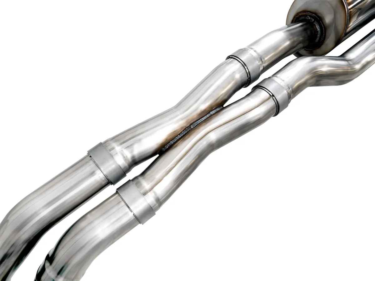 AWE 0FG Catback Exhaust for 2025 RAM 1500 3.0TT Standard and High Output - Chrome Silver Tips - 3015-32530 product image