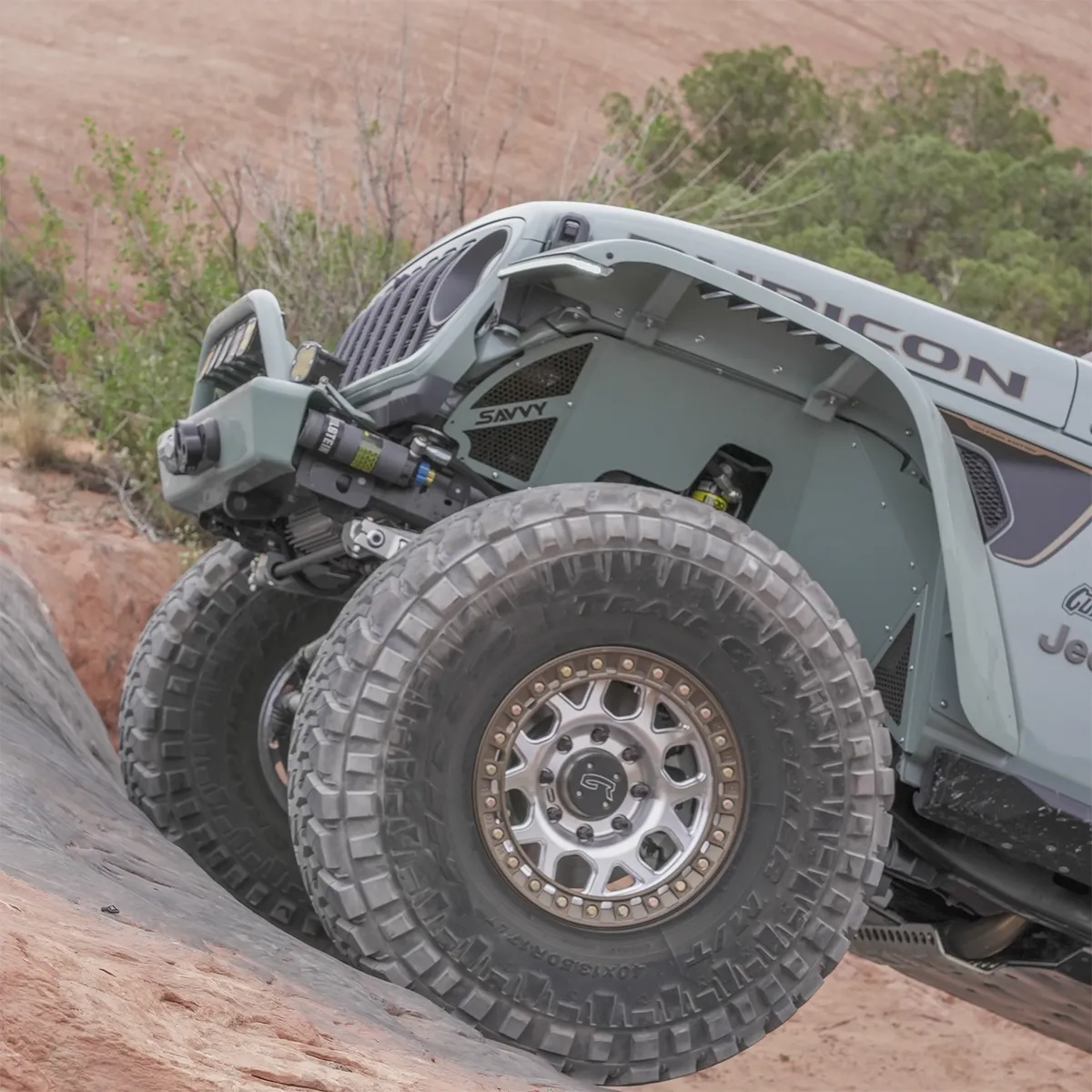 18c Wrangler/20c Gladiator Front Inner Fender Liner Raw product image