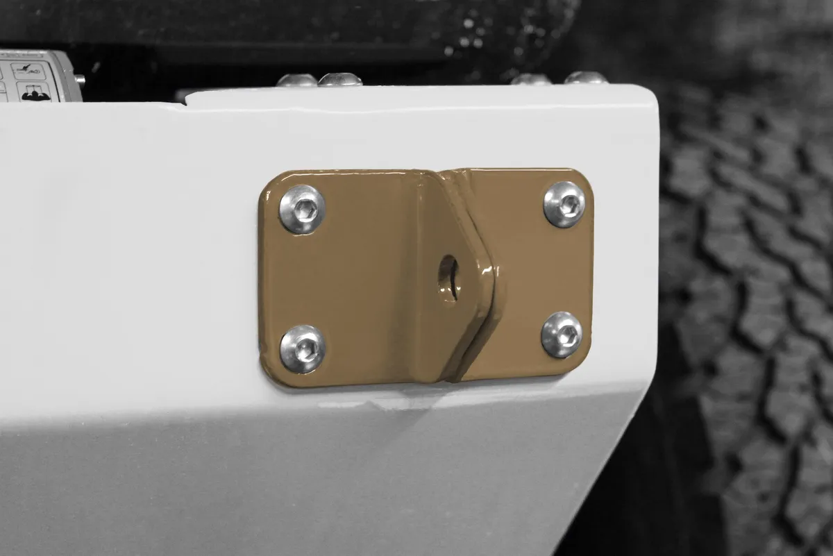 Steinjager Steinjäger Recovery and Towing Wrangler JK 2007-2018 D-Ring Mounting Brackets Military Beige