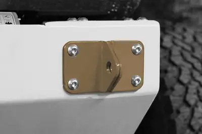Steinjager Steinjäger Recovery and Towing Wrangler JK 2007-2018 D-Ring Mounting Brackets Military Beige