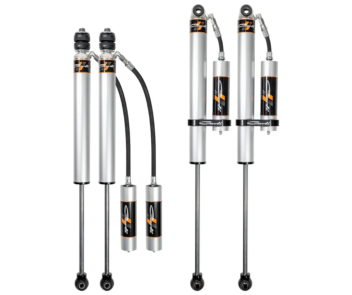 Carli Suspension 11-23 Ford F250350 4x4 Gas Carli-Spec 2.0 rr 2.5 Lift Front Rear Shock Pkg With Res Mounts