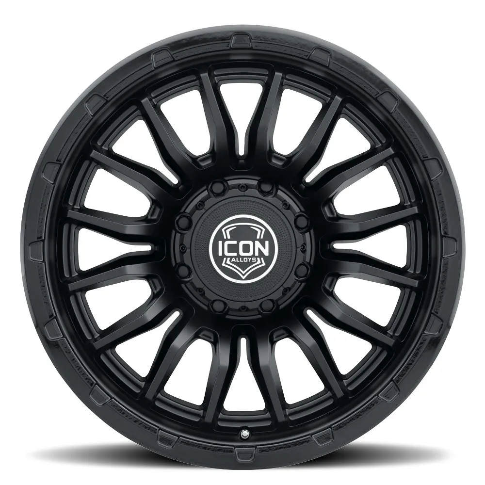 ICON Vehicle Dynamics Icon Suspension Icon Alloys Cajon Dbl Black - 20 x 9 / 8 x 180 / 12mm / 5.5 bs 8320908955db