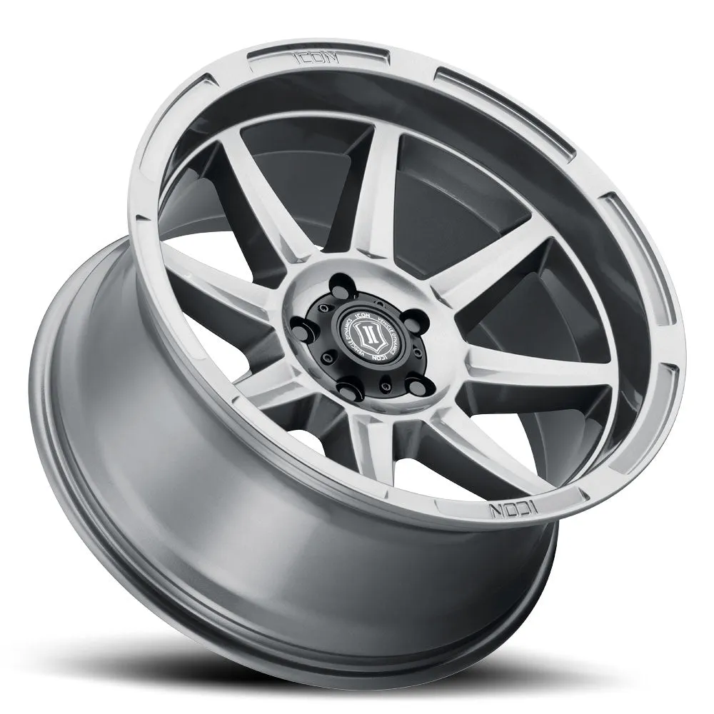 Icon Alloys Bandit Gun Mtl 20 X 10 / 6 X 135 / 24mm / 4.5 Bs product image