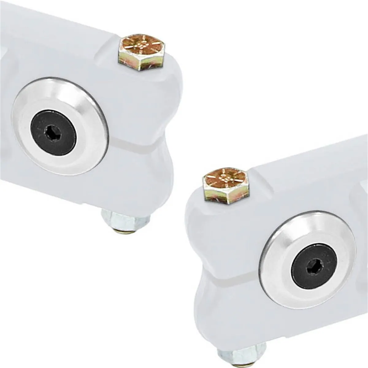 RockJock Antirock Sway Bar Arm Hardware Kit (2-pack Tapered Aluminum Washers Flat Head Allen Bolts Pinch Bolt and Nut Set for 2 Arms) CE-99005A-BDL-2P product image