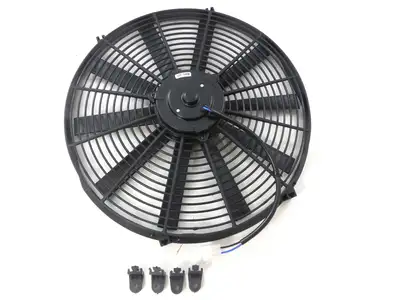 Racing Power Company 16In Electric Fan Straight Blade