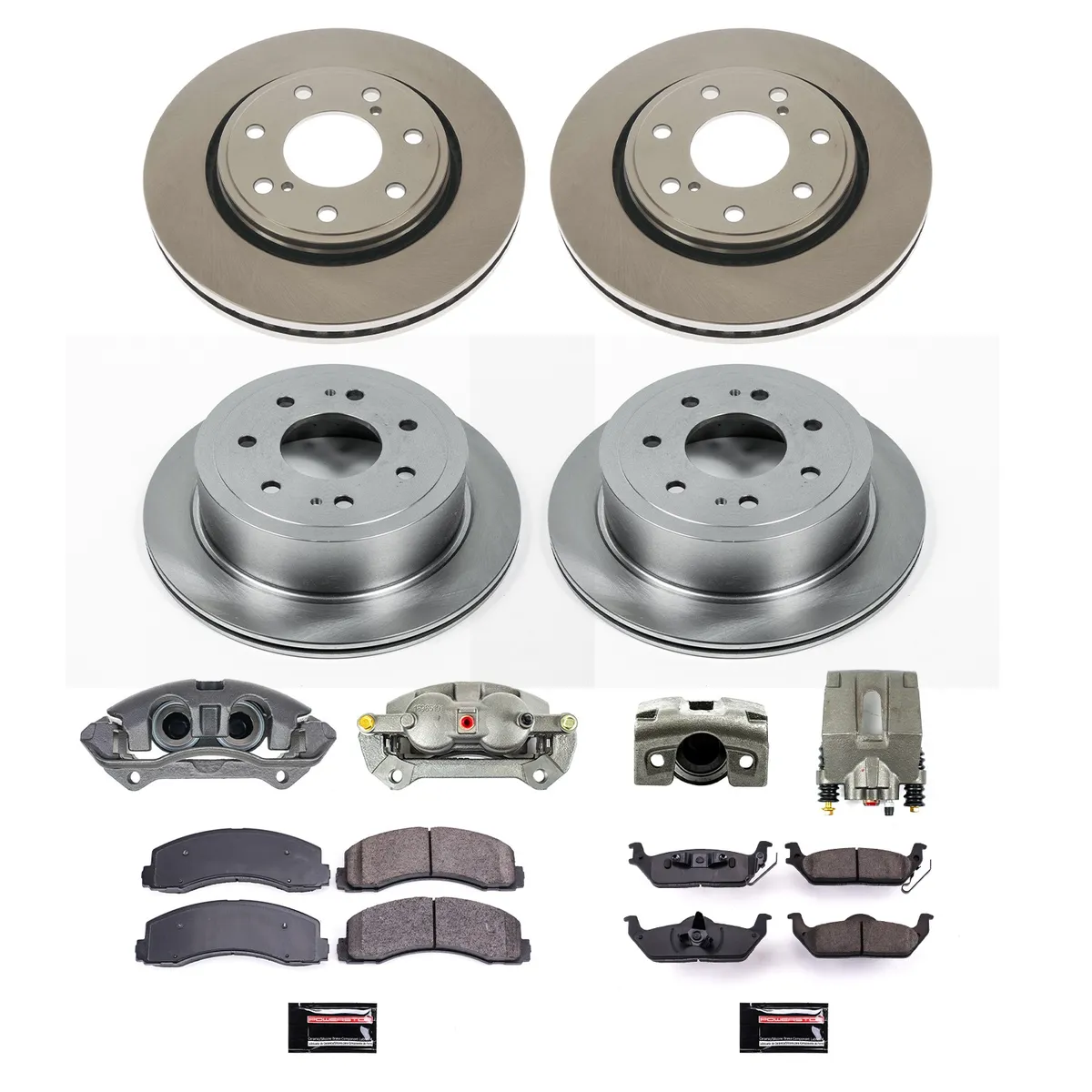 Z17 Direct Replacement Kit: Rotors; Ceramic Pads; Calipers product image