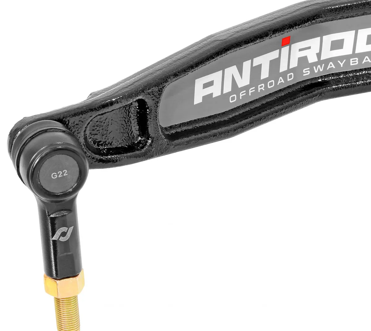 Antirock Sway Bar Kit JL/JT Front Forged Arms Steel Brackets (Heavy) 1 Inch Bar RockJock 4X4 product image