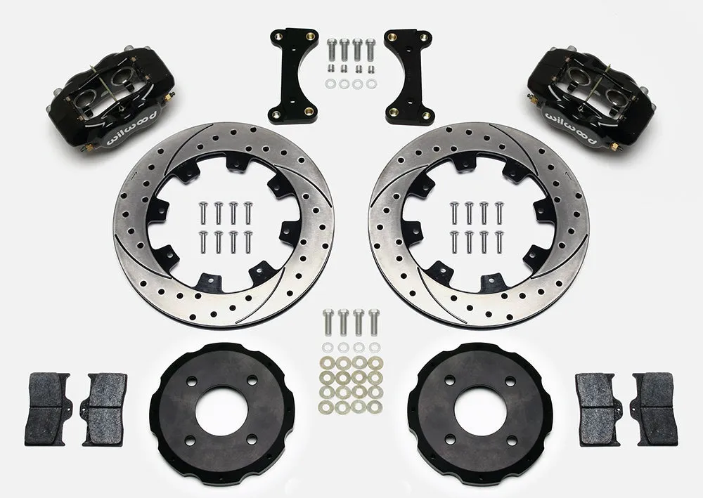 2002 - 2006 Mitsubishi Forged Dynalite Big Brake Front Brake Kit (Hat) - 140-7015 product image