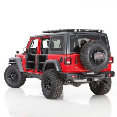 Go Rhino 27137T - Rockline Body Mount Spare Tire Carrier - Textured Black product image